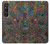 S3815 Art psychédélique Etui Coque Housse pour Sony Xperia 1 VI