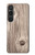 S3822 Graphique de la texture du bois imprimé Etui Coque Housse pour Sony Xperia 1 VI