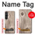 S3822 Graphique de la texture du bois imprimé Etui Coque Housse pour Sony Xperia 1 VI