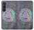 S3833 Valknut Odin Wotans Noeud Hrungnir Coeur Etui Coque Housse pour Sony Xperia 1 VI