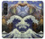 S3851 Monde de l'art Van Gogh Hokusai Da Vinci Etui Coque Housse pour Sony Xperia 1 VI