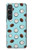 S3860 Motif à pois de noix de coco Etui Coque Housse pour Sony Xperia 1 VI