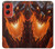 S0414 Dragon de feu Etui Coque Housse pour Motorola Moto G Stylus 5G (2024)