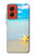 S0911 Détendez-vous à la plage Etui Coque Housse pour Motorola Moto G Stylus 5G (2024)