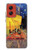S0929 Van Gogh Café Terrasse Etui Coque Housse pour Motorola Moto G Stylus 5G (2024)