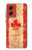 S1603 Drapeau du Canada Vieux Millésime Etui Coque Housse pour Motorola Moto G Stylus 5G (2024)