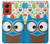 S2521 Nerd Mignon Chouette Dessin animé Etui Coque Housse pour Motorola Moto G Stylus 5G (2024)