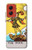 S2810 Carte Tarot Le Fou Etui Coque Housse pour Motorola Moto G Stylus 5G (2024)