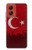 S2991 Turquie Football Football Etui Coque Housse pour Motorola Moto G Stylus 5G (2024)