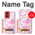 S3036 Flore de fleur rose douce Etui Coque Housse pour Motorola Moto G Stylus 5G (2024)
