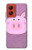 S3269 Porc Dessin animé Etui Coque Housse pour Motorola Moto G Stylus 5G (2024)