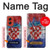 S3313 Croatie Drapeau graphique Football Millésime Etui Coque Housse pour Motorola Moto G Stylus 5G (2024)