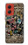 S3394 Graffiti mur Etui Coque Housse pour Motorola Moto G Stylus 5G (2024)