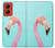 S3708 Flamant rose Etui Coque Housse pour Motorola Moto G Stylus 5G (2024)