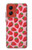S3719 Modèle de fraise Etui Coque Housse pour Motorola Moto G Stylus 5G (2024)