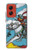 S3731 Carte de tarot chevalier des épées Etui Coque Housse pour Motorola Moto G Stylus 5G (2024)