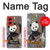 S3793 Peinture de neige mignon bébé panda Etui Coque Housse pour Motorola Moto G Stylus 5G (2024)