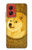 S3826 Dogecoin Shiba Etui Coque Housse pour Motorola Moto G Stylus 5G (2024)