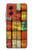 S3861 Bloc de conteneur coloré Etui Coque Housse pour Motorola Moto G Stylus 5G (2024)