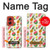S3883 Motif de fruits Etui Coque Housse pour Motorola Moto G Stylus 5G (2024)