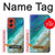 S3920 Couleur bleu océan abstrait émeraude mélangée Etui Coque Housse pour Motorola Moto G Stylus 5G (2024)