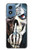 S0222 crâne Etui Coque Housse pour Motorola Moto G Play 4G (2024)