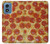 S0236 Pizza Etui Coque Housse pour Motorola Moto G Play 4G (2024)