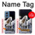 S0246 Cheval Blanc Etui Coque Housse pour Motorola Moto G Play 4G (2024)