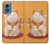 S1217 Maneki Neko Lucky Cat Etui Coque Housse pour Motorola Moto G Play 4G (2024)