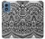 S1655 Tatouage maori Etui Coque Housse pour Motorola Moto G Play 4G (2024)