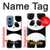 S2085 Panda minimaliste Etui Coque Housse pour Motorola Moto G Play 4G (2024)