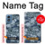 S2346 Marine Camo camouflage graphique Etui Coque Housse pour Motorola Moto G Play 4G (2024)