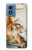 S2751 Tigre Peinture Pinceau chinois Etui Coque Housse pour Motorola Moto G Play 4G (2024)