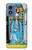 S2837 La Papesse carte de tarot Millésime Etui Coque Housse pour Motorola Moto G Play 4G (2024)