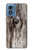 S2844 Vieux bois d'écorce graphique Etui Coque Housse pour Motorola Moto G Play 4G (2024)