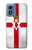 S2972 Irlande du Nord Football Etui Coque Housse pour Motorola Moto G Play 4G (2024)