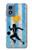 S2977 Argentine Football Football Etui Coque Housse pour Motorola Moto G Play 4G (2024)