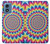 S3162 psychédélique coloré Etui Coque Housse pour Motorola Moto G Play 4G (2024)