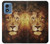 S3182 Lion Etui Coque Housse pour Motorola Moto G Play 4G (2024)