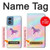 S3203 Arc en ciel Licorne Etui Coque Housse pour Motorola Moto G Play 4G (2024)