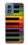 S3451 Piano coloré Etui Coque Housse pour Motorola Moto G Play 4G (2024)