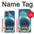 S3548 Requin-tigre Etui Coque Housse pour Motorola Moto G Play 4G (2024)