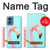 S3708 Flamant rose Etui Coque Housse pour Motorola Moto G Play 4G (2024)