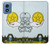 S3722 Carte de tarot Pièces de l'As des Pentacles Etui Coque Housse pour Motorola Moto G Play 4G (2024)