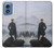 S3789 Wanderer above the Sea of Fog Etui Coque Housse pour Motorola Moto G Play 4G (2024)