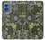 S3792 William Morris Etui Coque Housse pour Motorola Moto G Play 4G (2024)