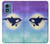 S3807 Killer Whale Orca Lune Pastel Fantaisie Etui Coque Housse pour Motorola Moto G Play 4G (2024)