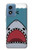S3825 Plongée en mer de requin de dessin animé Etui Coque Housse pour Motorola Moto G Play 4G (2024)