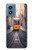 S3867 Tramways à Lisbonne Etui Coque Housse pour Motorola Moto G Play 4G (2024)