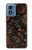 S3884 Engrenages Mécaniques Steampunk Etui Coque Housse pour Motorola Moto G Play 4G (2024)